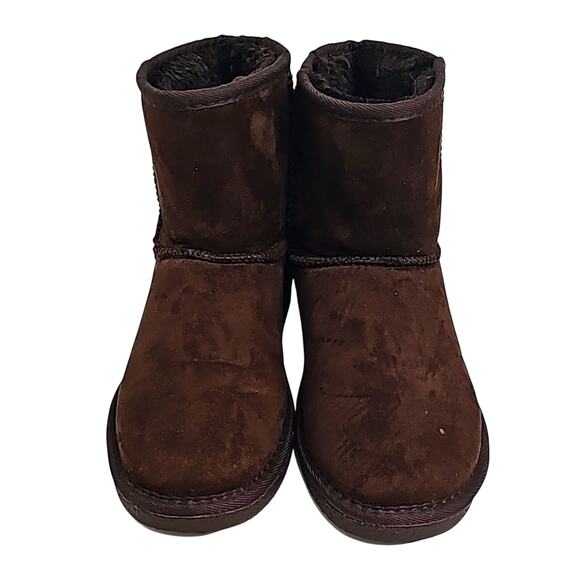 Lamo Womens's Classic 6" Tall Premium Faux Fur Brown Fashion Winter Boot Size 7 - Picture 2 of 8